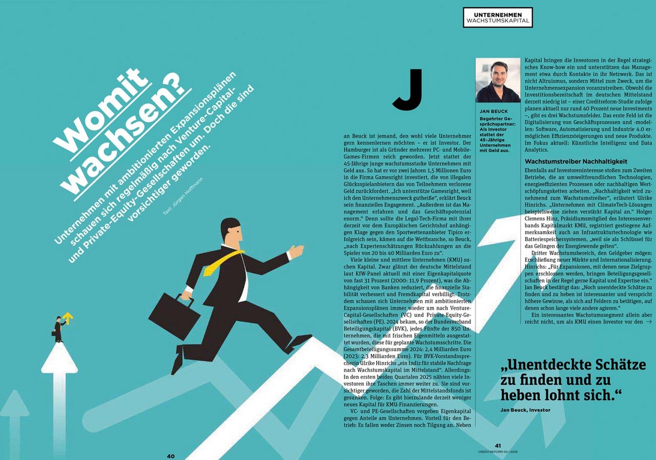 Creditreform Veröffentlichung meistro 2025