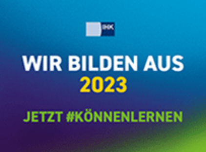 Wir bilden aus Logo 2023