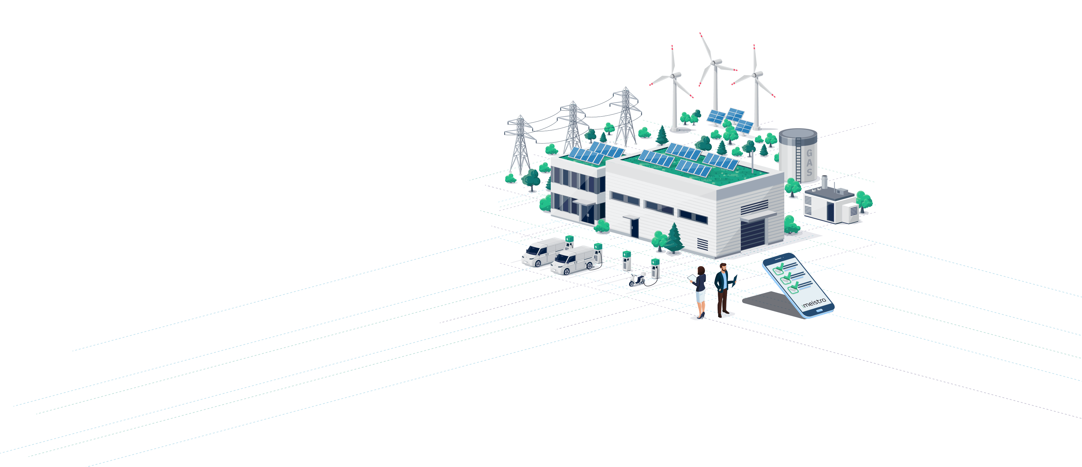 Energielösungen Grafik meistro